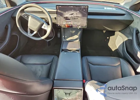 2025 Tesla Model 3 from USA, damaged, VIN 5YJ3E1EB2SF878211